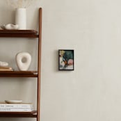 "Venn" - Art Print in Emerald by Wendy Keller - In a Room