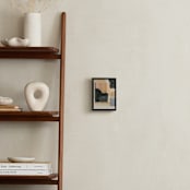 "Crossings 1" - Art Print in Peachy by Maja Cunningham - In a Room