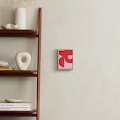 "The Big Red" - Art Print in Tomato by Francesca Iannaccone - In a Room