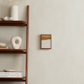 "August Haze 1" - Art Print in Mustard Yellow by Caryn Owen - In a Room