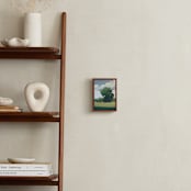 "Bright and Early 1" - Art Print in Field by Stephanie Goos Johnson - In a Room