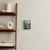 "It's Alright With Me " - Art Print in Ocean Wave by Stacy Kron - In a Room