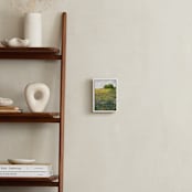 "Meadow Glow" - Art Print in Meadow Green by Kristi Visser - In a Room