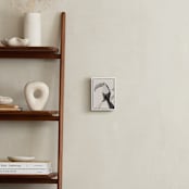 "Tropical Birds II" - Art Print in Sand by Teju Reval - In a Room
