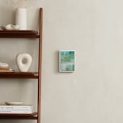 "Go with the Flow I" - Art Print in Celadon by Courtney Crane - In a Room