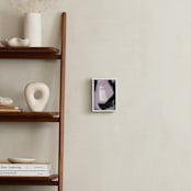 "Hidden and Revealed II" - Art Print in Lilac by Angela Simeone - In a Room