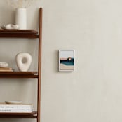 "Malibu Seascape" - Art Print in Peach by Caryn Owen - In a Room