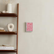 "HA-HA-HA-HA" - Art Print in Rose by Kate Roebuck - In a Room