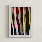 "Experiments I" - Art Print in Dark Charcoal by Bethania Lima - Framed