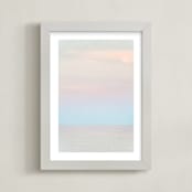 "respite" - Art Print in sunset by Kamala Nahas - Framed
