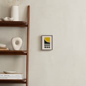 "Kirigami 8" - Art Print in Sunflower by Yohaku Oshima - In a Room