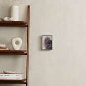 "Ruffled" - Art Print in Orchid by Karen Kardatzke - In a Room