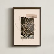 "Curl Up & Settle In" - Art Print in Original by Kimberly Young - Framed
