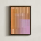 "in the morning light" - Art Print in Light by Maja Cunningham - Framed