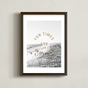 "tan lines" - Art Print in tan by Lindsay Stetson Thompson - Framed
