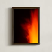 "Lag BaOmer | 2017 | 1" - Art Print in Flames by Tal Paz-Fridman - Framed