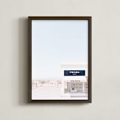 "Prada" - Art Print in Alice Blue by LindseyErin - Framed