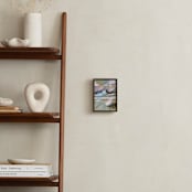 "Broken Perfection" - Art Print in Storm Blue by Jill Myer - In a Room