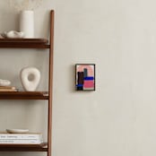 "we fit together" - Art Print in candy pink by Lauren Packard - In a Room