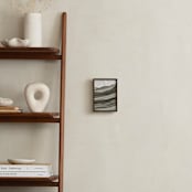 "Stratum" - Art Print in Charcoal by Shannon Kohn - In a Room