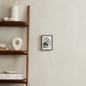 "House: Portrait Custom Print with Text" - Custom Print in Olive Shadow by Minted - In a Room