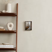 "Bairro Alto" - Art Print in Mustard Yellow by Monica Gussow - In a Room