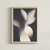 "Into the light " - Art Print in Light by Karen Kardatzke - Framed