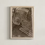 "convince" - Art Print in Sepia by raven erebus - Framed