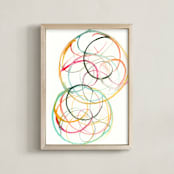 "Tumbleweed" - Art Print in Desert by Lindsay Megahed - Framed