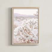"Thorny Jewel" - Art Print in Champagne by LindseyErin - Framed