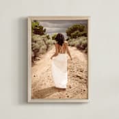 "She of the Arroyo" - Art Print in Dusty by AMANDA LOMAX - Framed