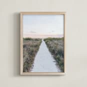 "Path to Paradise" - Art Print in Olive by LindseyErin - Framed