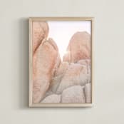 "Desertscape I : Joshua Tree" - Art Print in Desert Glow by Lindsay Ferraris Photography - Framed