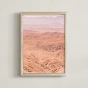 "Desertscape II : Joshua Tree" - Art Print in Desert Glow by Lindsay Ferraris Photography - Framed