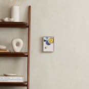 "Flatlay Lemon Study No.3" - Art Print in Lemon Yellow by Kinga Subject - In a Room
