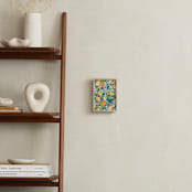 "Fruitful and Free" - Art Print in Blue by Britt Mills - In a Room