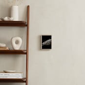 "Night Stripes II" - Art Print in Dusty White by David Michuki - In a Room