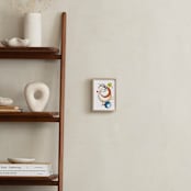 "Finding a New Balance" - Art Print in avian blue by ThirtyOne Illustrations - In a Room