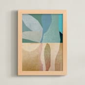 "Under the Surface I" - Art Print in Deph by Sumak Studio - Framed