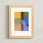 "thread I" - Art Print in Curve by Sumak Studio - Framed