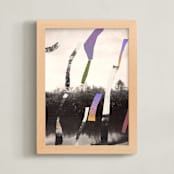 "Reflection 2" - Art Print in River by Sumak Studio - Framed