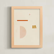 "Les Italiennes II" - Art Print in Earth by Alex Roda - Framed
