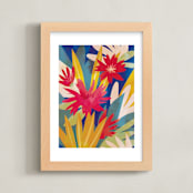 "Tropical Bliss" - Art Print in Tropical by Jen Florentine - Framed
