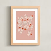 "Vintage Floral Set III" - Art Print in Vintage by Kate Capone - Framed