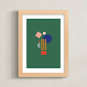 "Les Allemandes I" - Art Print in Happy by Alex Roda - Framed