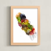 "Nebula 5" - Art Print in Autumn by Jaime Derringer - Framed