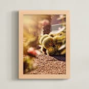 "Golden Utopia " - Art Print in Golden Sun by Hollie Renner Photography - Framed