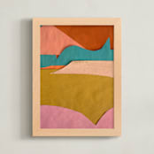 "Dreamedscape" - Art Print in Sahara Desert by cyrille gulassa - Framed