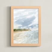 "Lost Lake" - Art Print in Sea by Lindsay Megahed - Framed
