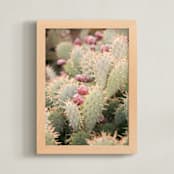 "prickly pears" - Art Print in desert by Crystal Lynn Collins - Framed